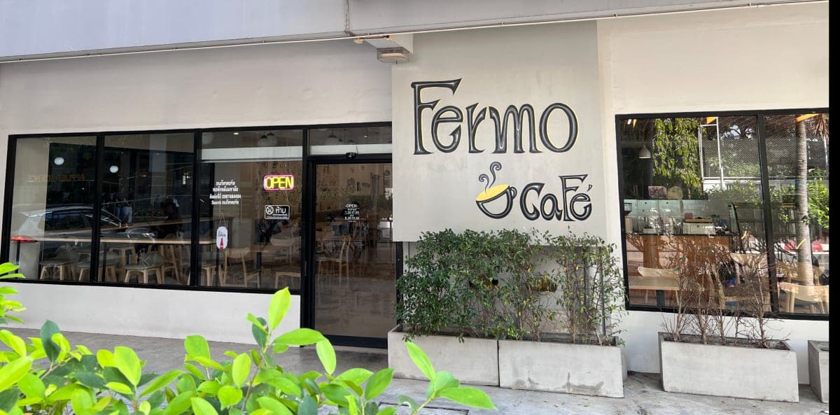 ร้านกาแฟ(Fermo cafe)